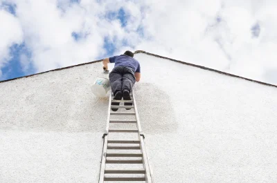 Peinture extérieure à Maulévrier — façades et ravalement